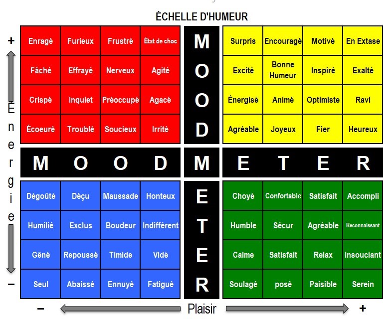 échelle d'humeur