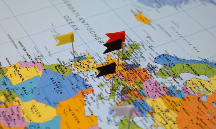 Une mappe monde